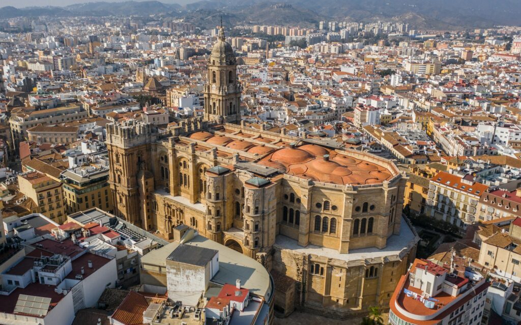 Cathedral of the incarnation in Malaga